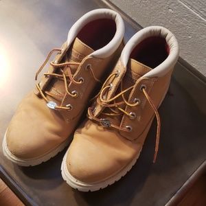 Timberland leather work boots